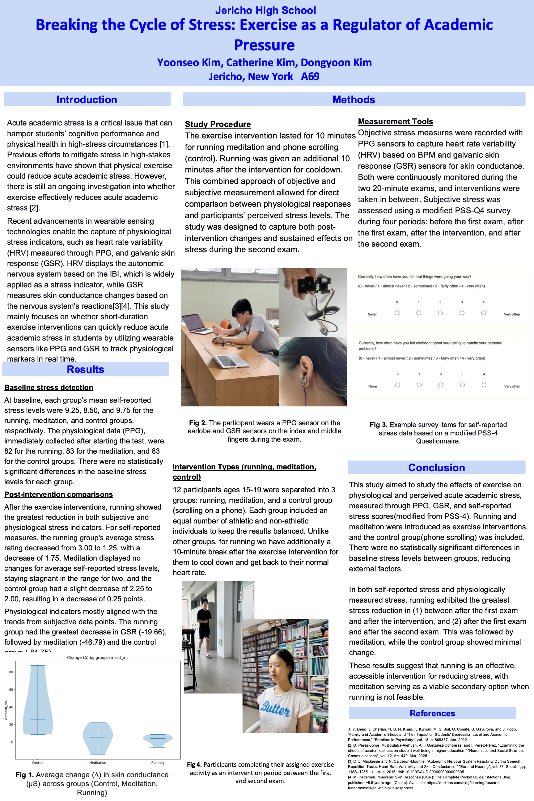 Exercise as a Regulator of Academic Stress poster preview